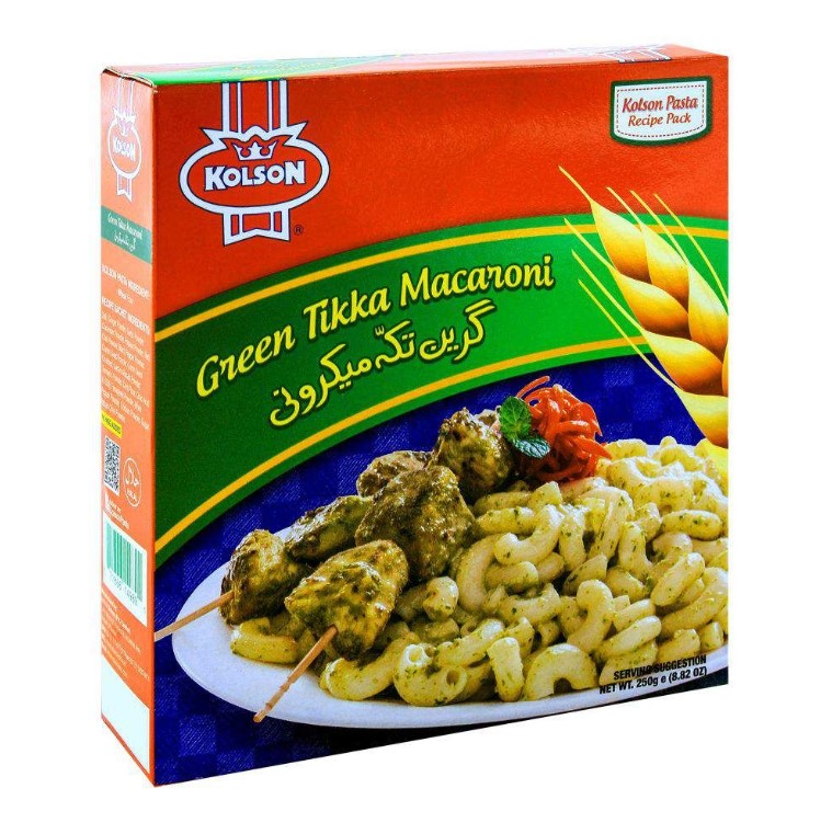 Kolson Green Tikka Macaroni 250g